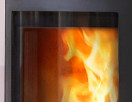 Kaminofen Luxx Frontscheibe