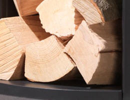 Kaminofen Luxx Holzfach