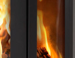 Kaminofen Luxx Seitenscheibe