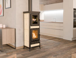 Kaminofen Agnese beige