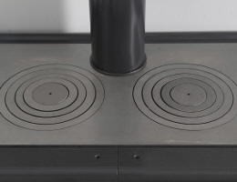 Kaminofen Milly_Detail_Herdplatten