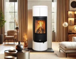 Kaminofen Filou Kachel Perle