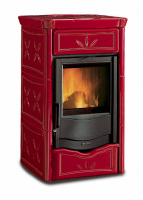 Kaminofen Nicoletta bordeaux