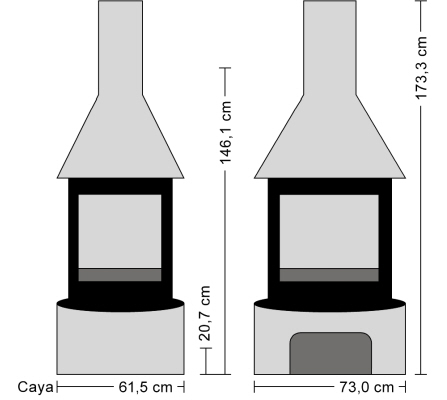 Kaminofen Caya