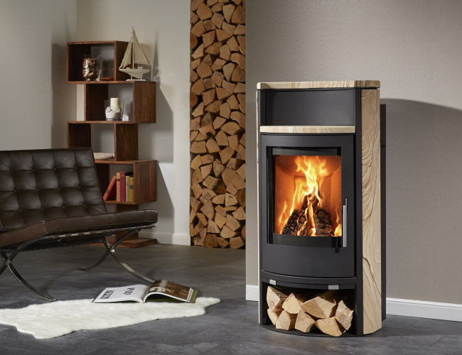 Kaminofen Piro Aqua Sandstein