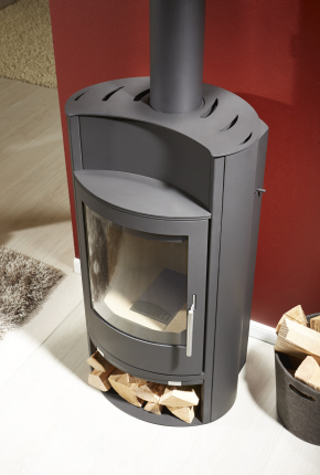 Kaminofen Piro Aqua Stahl schwarz