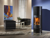 Kaminofen Sol Granit Black magic