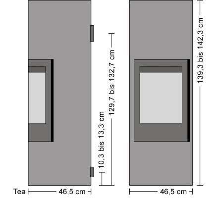 Kaminofen Tea