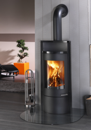 Kaminofen Vega XL Granit Black magic